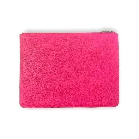 PINK leather envelope - Picture 2 of 7